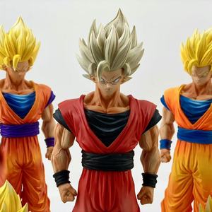 Statue de Son Goku Super Saiyan à double tête interchangeable, figurine d'anime, décoration, figurine de décoration, <span class=keywords><strong>Dragon</strong></span> Balls First - Product Image 2