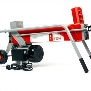 8T Electric Hydraulic Automatic Wood <b>Splitting</b> <b>Machine</b> Small Household Rural Wood Cutting Machinery for Woodworking Projects - Product Image 1