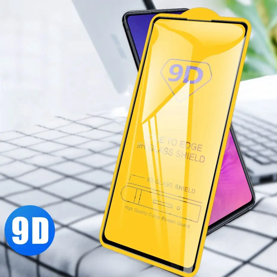 9D Tempered Glass For Samsung Galaxy A52 S A72 5G 4G Screen Protector For Samsung A51 A71 A53 A73 A13 A12 Full Cover Glass Film