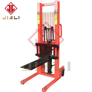 2ton Hand Handleiding Pallet Operated <span class=keywords><strong>Stacker</strong></span> C-Vormige Stalen Manuele Hydraulische Heftruck Hydraulische Lifting Stapelaar Heftruck - Product Image 5