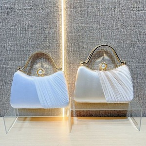 Borsa Cinese Vintage Con Ricamo - Seta E Lino, Borse A Tracolla Con Coulisse - Hanfu Sacchetto Regalo 20 Cm - 2