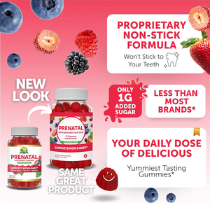 ויטמינים מרוכזים לפוריות, סוכריות גומי טרום לידתיות עם חומצה פולית, ויטמין K2, מתיל פולאט, ויטמין B6, סוכריות גומי טרום לידתיות. - Product Image 6