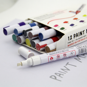 Marcador Permanente Impermeable para Uso en <span class=keywords><strong>Laboratorio</strong></span>, para Papel, Borrable, Multicolor, Personalizable - Product Image 3