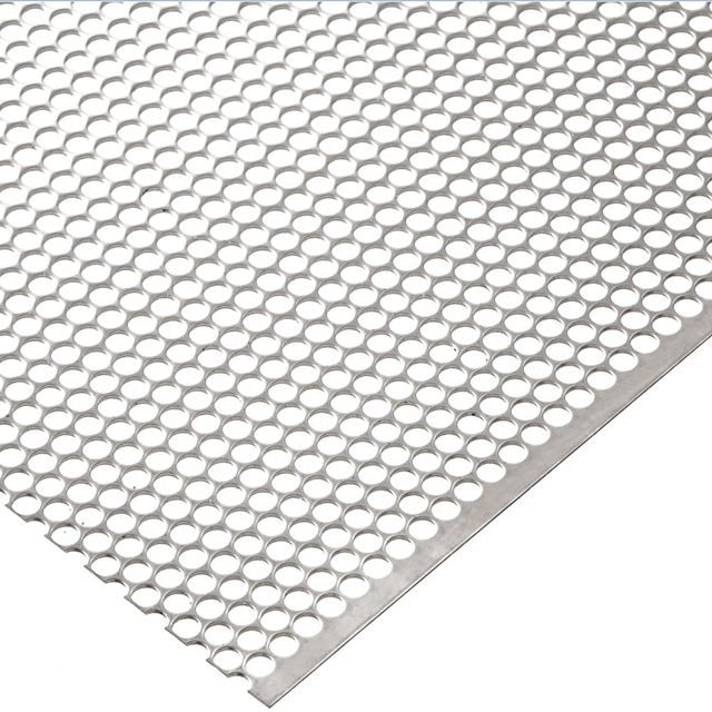 Customizable Hole Galvanized Hexagonal Perforated Metal Mesh Speaker Grille Sheet ISO9001 Certified QUNKUN Brand