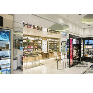 Functional cosmetic display cabinet with shelves used in skincare shop cosmetic showcase Perfume Display Showcase