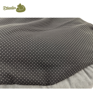 Hochwertiges Luxus-Leinen Komfortables Rundes Hundebett Pfotenform Hundebett Haustier Katzenbett - Product Image 6