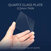 Plaques de quartz personnalisées, plaques de verre de quartz, fenêtres en saphir, composants optiques de qualité UV pour laboratoire, laser et usage industriel
