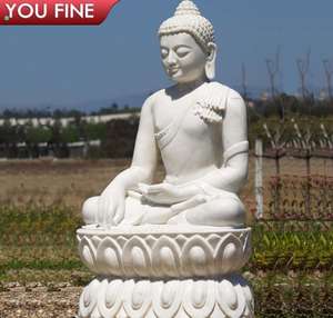 Talladas a mano de mármol Bali estatua de piedra - Product Image 4