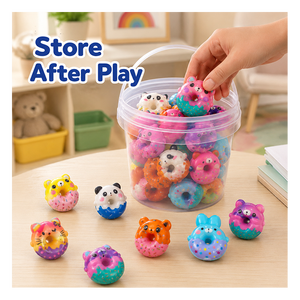 Juguete Blandito de Espuma de Levantamiento Lento con Figura de Animal Donut Kawaii, Compañero de Bolsillo para Niños, Calmante para la Concentración, Regalo para el Aula, Venta al por Mayor, PU - Product Image 2