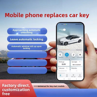 Kit de clé de voiture numérique pour smartphone NFC 4G, télécommande d'entrée sans clé contrôlée par téléphone, sans câblage complexe, accessoire de mise à niveau automobile pour Changan