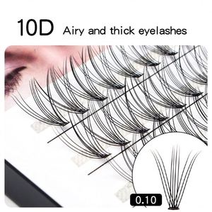 10 paires de faux cils greffés, doux et confortables, cils multicouches, vente en gros - Product Image 4