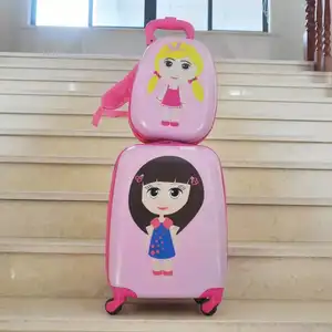 Valise de conduite pour enfants, boîte de valise de dessin animé pour fille, professionnelle, OEM