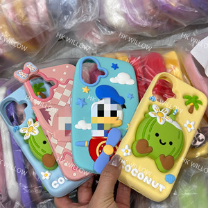 ราคาต่อหน่วย 0.49 บาท เคสซิลิโคนราคาถูกสำหรับ iPhone ขายส่ง ซองใส่ iPhone พร้อมช่องใส่บัตร ป้องกันกล้อง เคสหนังสำหรับ iPhone 17 Pro Max - Product Image 1