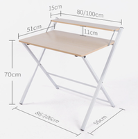 Tables pliantes pour ordinateur portable pas chères, tables d'ordinateur de bureau mobiles pour l'étude et le travail
