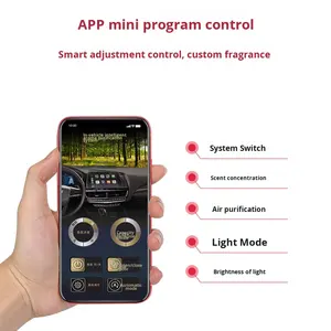 Diffuseur d'air pour <span class=keywords><strong>voiture</strong></span> avec stérilisation et <span class=keywords><strong>parfum</strong></span>, matériau métallique, montage sur siège pour <span class=keywords><strong>Mercedes</strong></span>-Benz Classe A/C/E/G, GLS/GLB/GLC - Product Image 4