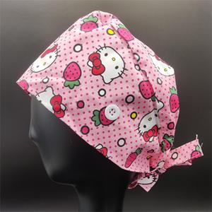 Cappelli Chirurgici Bratz con Fodera Antimacchia e Fascia Antisudore, Cappelli Bouffant, Berretti da Infermiera con Disegni Cartoon - Product Image 6