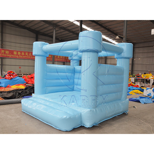 Brincolín Inflable Comercial Personalizado para Bodas en Interiores, Material de PVC, Fácil de Instalar, Casa de Brinco Rosa para Fiestas de Cumpleaños Infantiles - Product Image 4