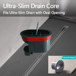 Scarico del pavimento nero autosigillante: Ultra-sottile, rapido drenaggio <span class=keywords><strong>e</strong></span> Anti-odore - Product Image 3