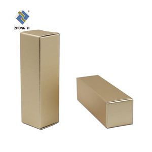 Empty Pink Red Blue Green Kraft Black White Lip Gloss Lipstick Packaging Paper Boxes 5g 10g