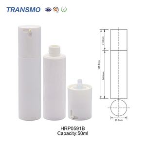 Botella de Loción de 50 ml con Logotipo Personalizado, Botella de Loción de Lujo de Plástico de 50 ml con Bomba de Aire Comprimido - Product Image 2