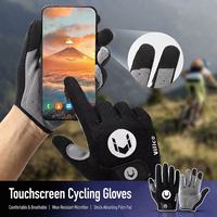 Gants de cyclisme HR printemps-été pour sports de plein air, coupe-vent, antidérapants, compatibles écran tactile, en tissu tricoté résistant à l'usure, pour femmes et hommes, vente en gros