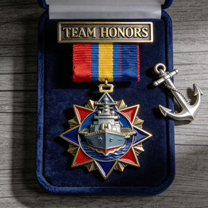 Medaglia Personalizzata 3D per <span class=keywords><strong>Campioni</strong></span> di Campionati Calcistici, Design Logo Personalizzato, Medaglie Sportive in Lega di Zinco - Product Image 1