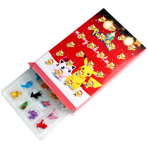 Figuras de acción de Pokémon para niños, Set de 24 unidades de figuras de Pokémon en PVC con <span class=keywords><strong>Calendario</strong></span> de Adviento, regalo Kawaii de Pikachu - Product Image 1