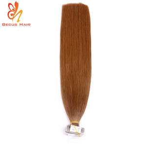 <span class=keywords><strong>2019</strong></span>, proveedor de fábrica, remy 100%, trama de piel humana, <span class=keywords><strong>invisible</strong></span>, doble cara, extensión de pelo de cinta rusa - Product Image 4