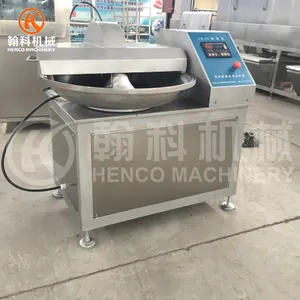 High Efficiency Meat Mixer Vegetable Meat Bowl Cutter For Meat Processing