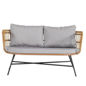 Bestseller sedia da pranzo con sedile in canna fatto a mano in Rattan <span class=keywords><strong>sedie</strong></span> tavoli divano divano per il tempo libero poltrona da giardino set - Product Image 4