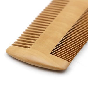 Đôi bên bằng gỗ Mens râu lược tốt răng ria mép sạch lược công cụ tạo kiểu tóc - Product Image 6