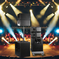 Line array simple 10 pouces line array, actif et passif, spectacle extérieur intérieur, système de son