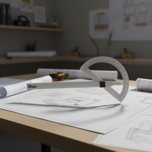 Outil de mesure d'angle à 180 degrés Ttake Protractor pour le dessin technique et l'ingénierie de précision - Product Image 3