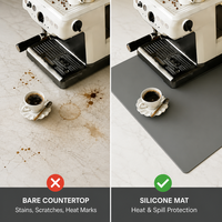 Tapis de bar à café absorbant multi-usages, dissimule les taches, tapis de séchage de vaisselle, tapis à café, tapis de séchage pour comptoir de cuisine et bar