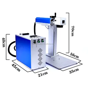 Macchine per marcatura Laser a fibra M4 stampante per stampa Laser incisore Laser per gioielli in oro in pelle di legno