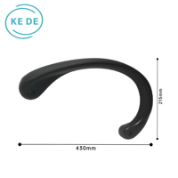 Support de Bras Ergonomique Fixe en PU pour Chaise de Bureau Swift - Pièces de Rechange en Gros