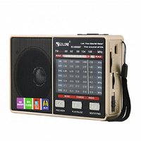 Récepteur mondial haute sensibilité AM FM SW1-10 12 bandes Tuning Radio mondiale