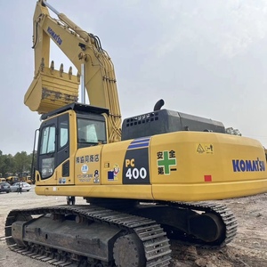 Excavatrice sur chenilles Komatsu PC400 d'occasion, 40 tonnes, en bon état de marche, vendue à bas prix - Product Image 4