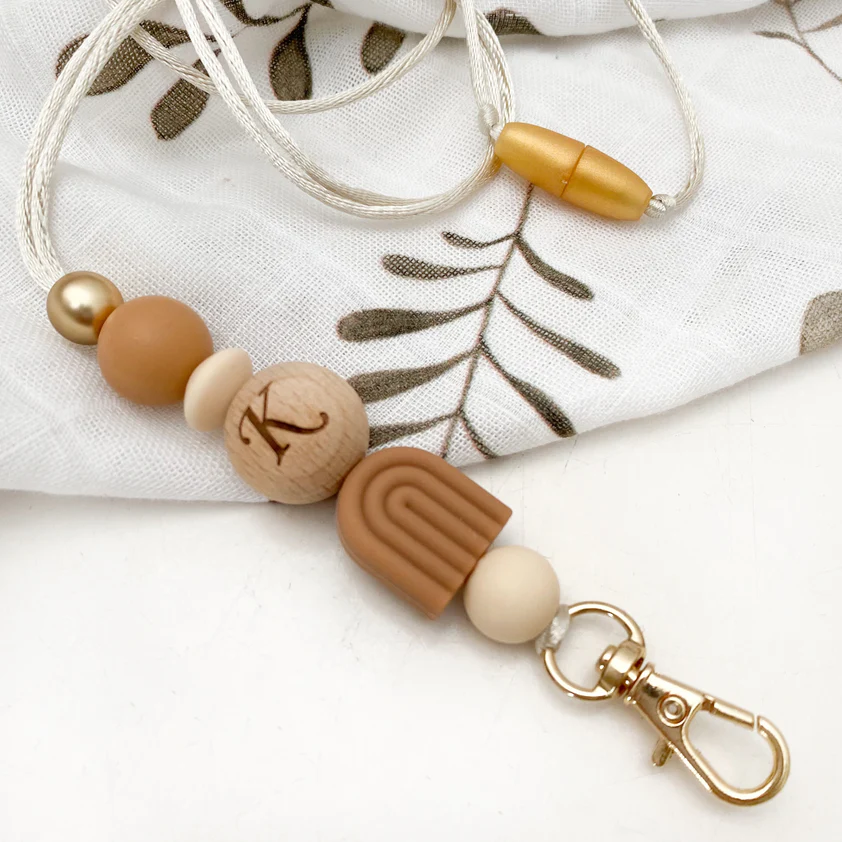 Silicone Bead Be Kind Lanyard for Teachers Coffee Teaching Assistant End of the Year Gifts Badge Holders Gift for Teachers Image 2