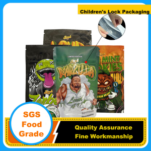 Tùy chỉnh childproof PE nhựa trường hợp điện thoại đứng lên túi bao bì cho kẹo bé thực phẩm khoai tây chiên Sushi thức ăn vật nuôi đường - Product Image 2