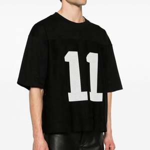 T-shirt respirant pour hommes Street Wear T-shirts personnalisés Votre propre marque T-shirt en maille pour hommes Gym - Product Image 4