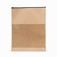 Sachet Doypack Transparent Personnalisé Anti-Poussière Réutilisable en Plastique pour Emballage Alimentaire Sec Domestique