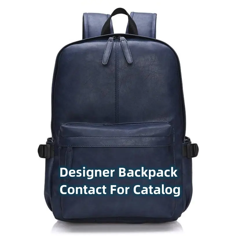 Leather Waterproof Travel Drawstring Designer Backpack Famous Brands Men Casual Sports Other Luxury Backpacks For Women