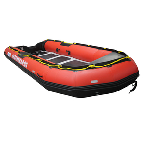 15 قدم المطاط الصيد قارب زورق تجديف قابل للنفخ قوارب مع airmat الطابق ZB-460 - Product Image 1