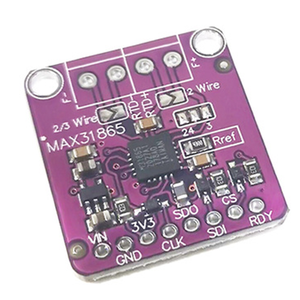 Module de capteur de température à résistance en platine <span class=keywords><strong>MAX31865</strong></span> RTD PT100 <span class=keywords><strong>PT1000</strong></span>, module électronique d'acquisition de température - Product Image 2
