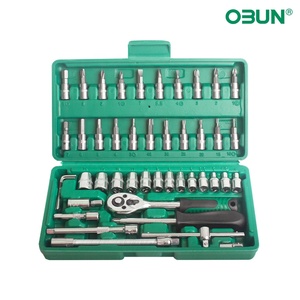 46-24T Xách Tay 1/2 Ratchet Cờ Lê Thiết Lập Tùy Chỉnh OEM Ổ Cắm Cờ Lê Cho Cơ Khí Sửa Chữa Công Cụ Thiết Lập Cho Bảo Trì Trường Hợp 1 Bộ - Product Image 2