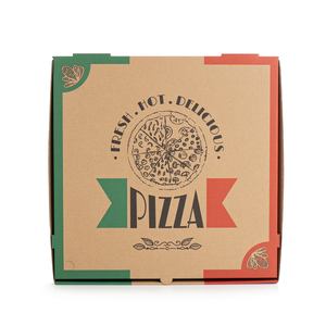 Furui Venta caliente Ecológico 10/11/12/13/15/16 \ "e-flauta Papel corrugado Caja de <span class=keywords><strong>pizza</strong></span> para comida para llevar Impresión de laminación brillante - Product Image 3