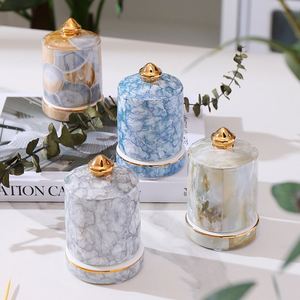 Ceramic <b>Toothpick</b> Holder European Style <b>Toothpick</b> Box Jar Creative Hotel Restaurant Commercial High-grade Cotton Swab Holder - Product Image 1