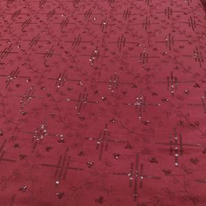 Tela de Seda Cruda de Poliéster Tejida Elegante, Textil Suave y Ligero de Primera Calidad para Acolchado, Costura, Manualidades, Decoración del Hogar, Prendas de Vestir - Product Image 5