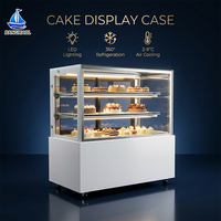 Vitrine Réfrigérée Commerciale pour Gâteaux et Pâtisseries – Armoire de Présentation pour Boulangerie, Pâtisserie, Café